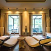 Augustinian massage with relax in the wellness